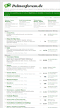 Mobile Screenshot of palmenforum.de